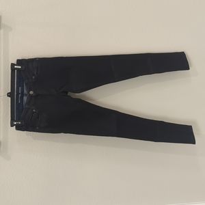 Michael Kors Coated Black Skinny Jeans